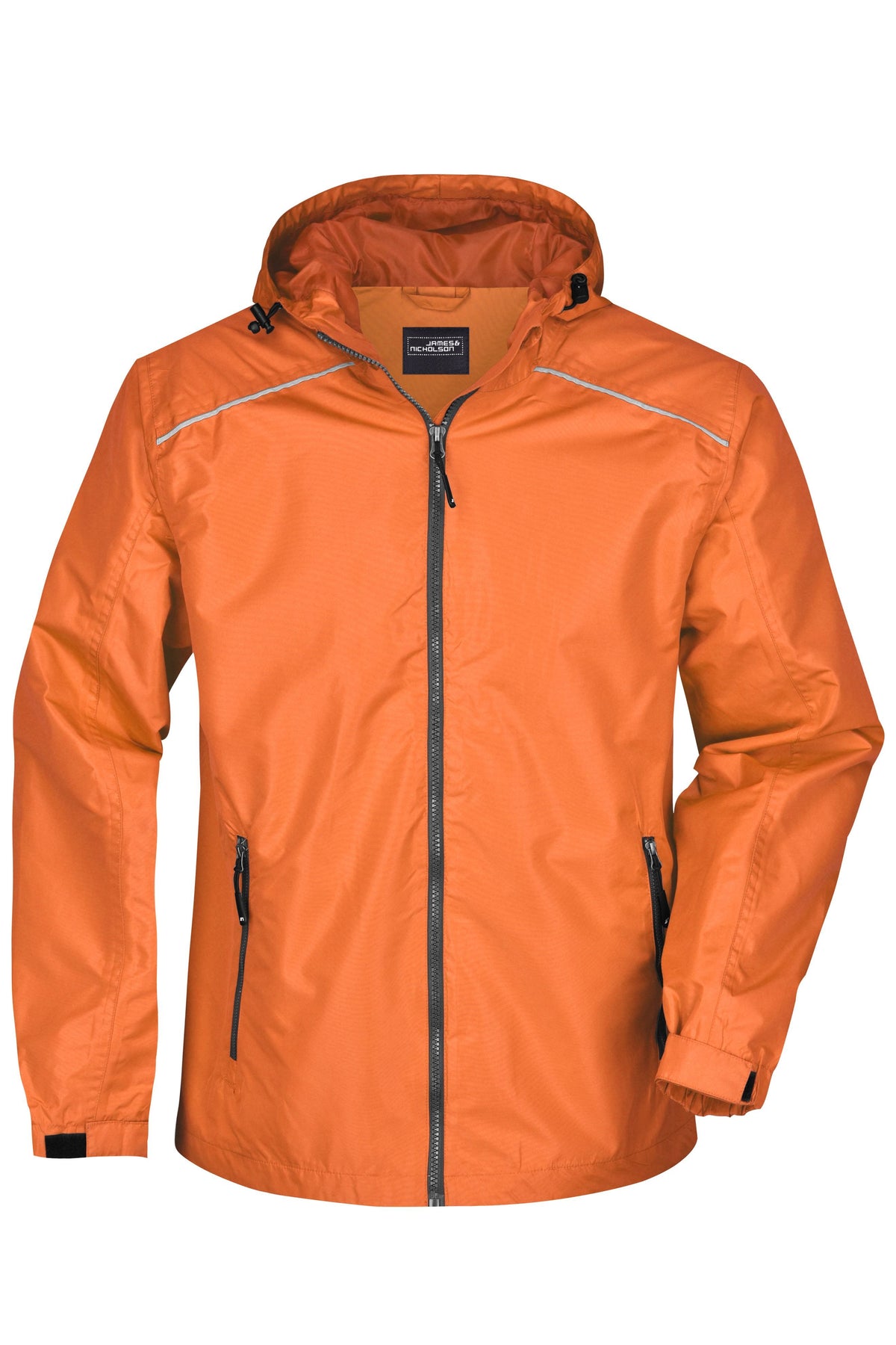 Men’s Rain Jacket - Orange/Carbon