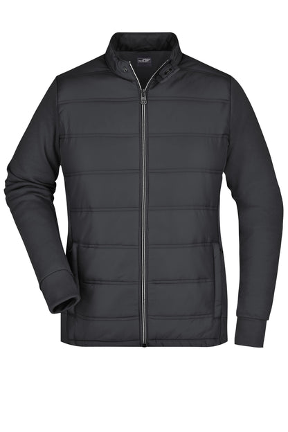 Ladies’ Hybrid Sweat Jacket - Black