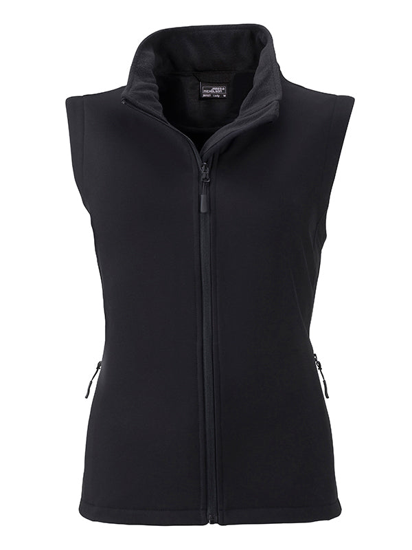 Ladies´ Promo Softshell Vest - Black/Black