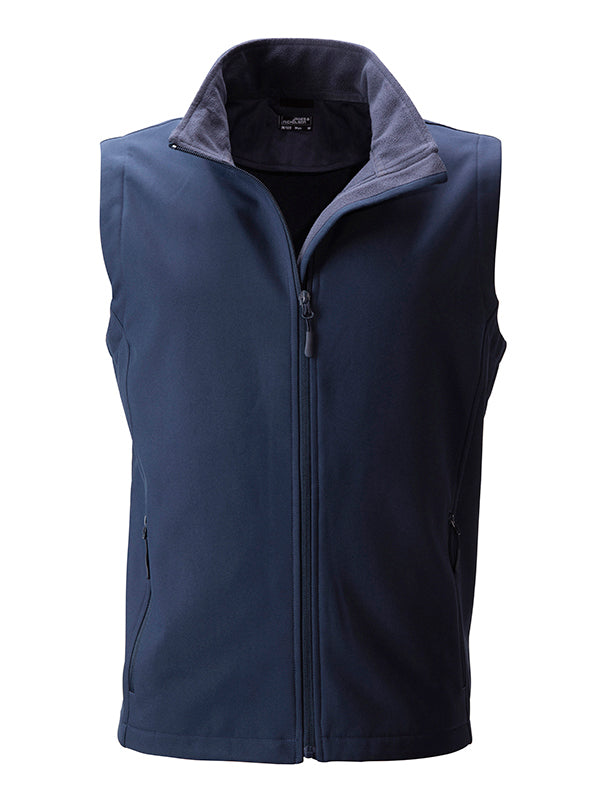 Men´s Promo Softshell Vest - Navy/Navy