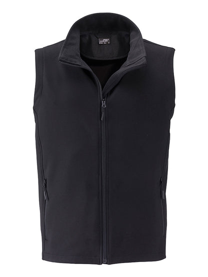 Men´s Promo Softshell Vest - Black/Black