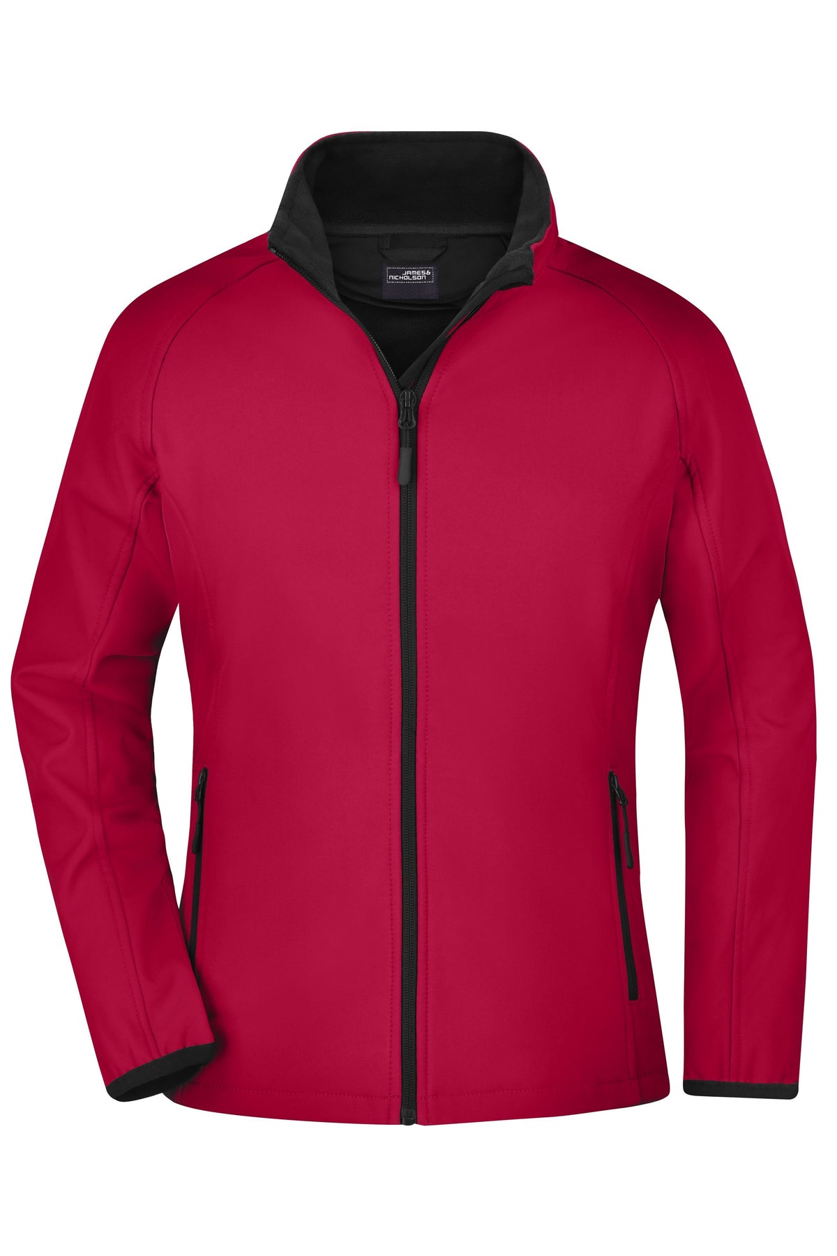Ladies’ Promo Softshell Jacket - Red/Black