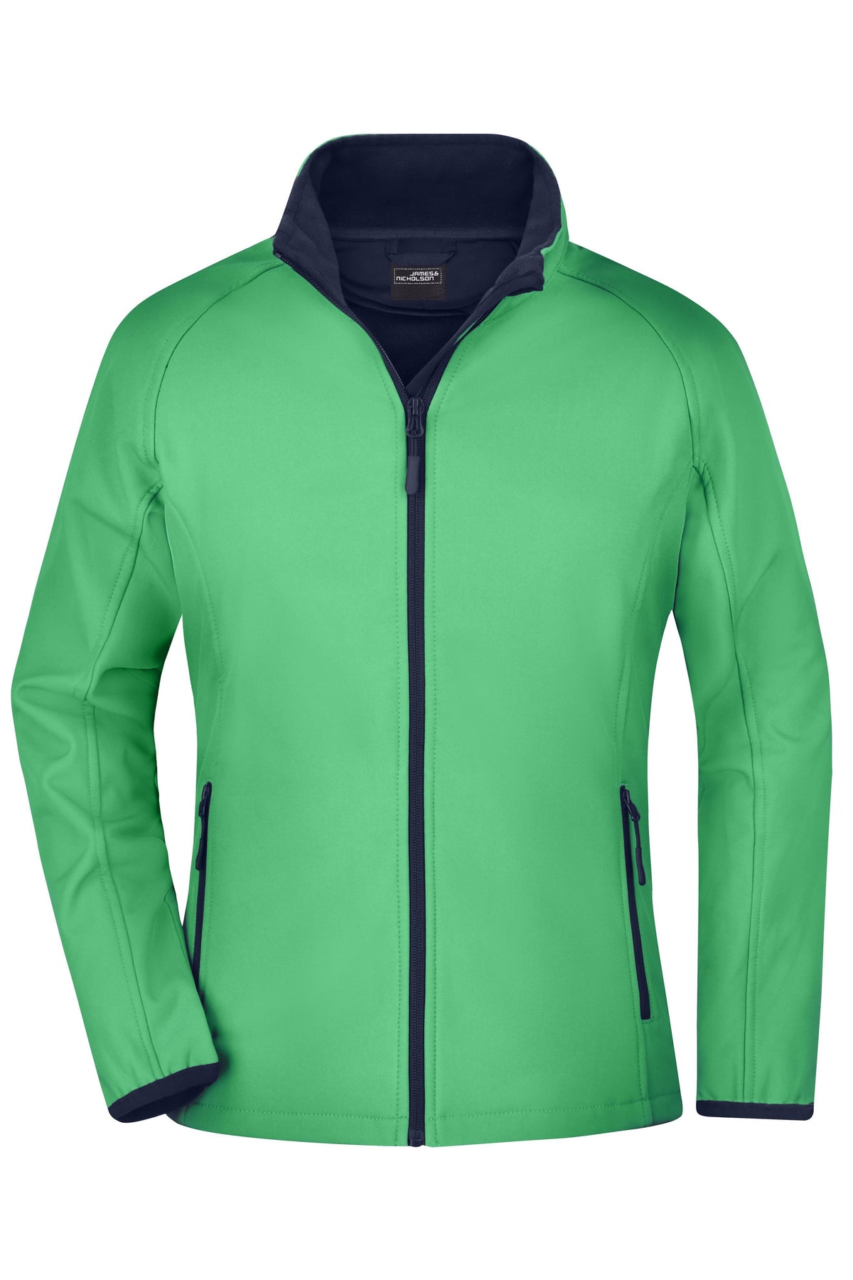 Ladies’ Promo Softshell Jacket - Green/Navy