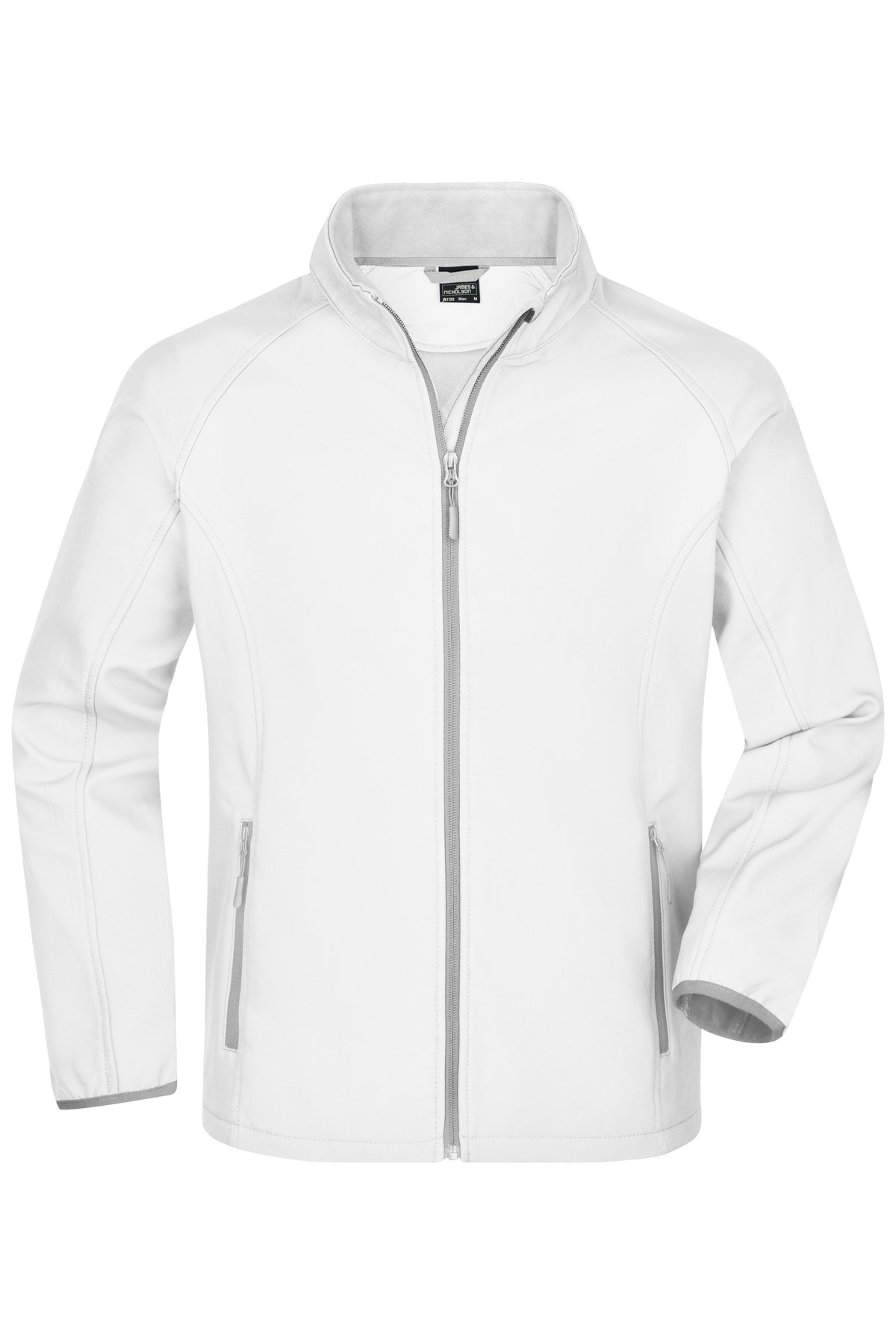 Men’s Promo Softshell Jacket - White/White