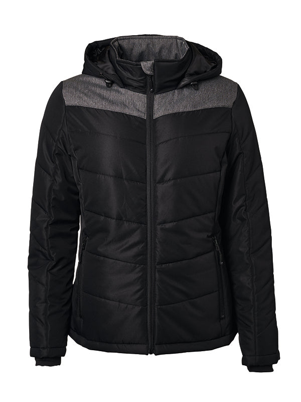 Ladies´ Winter Jacket - Black/Anthracite-melange