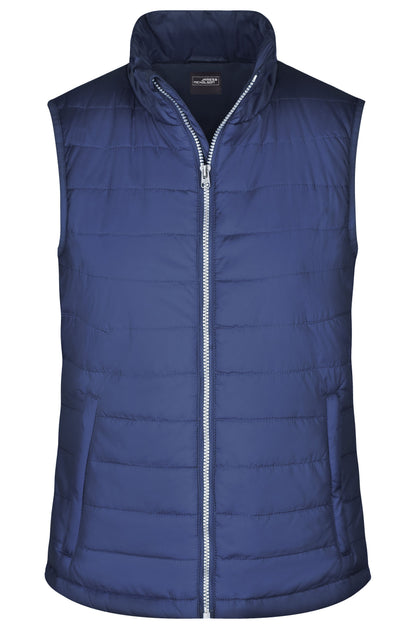 Ladies´ Padded Vest - Navy