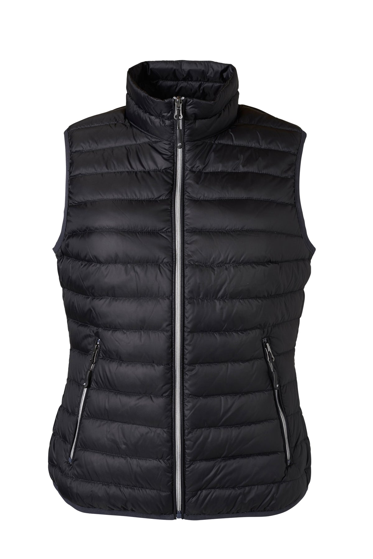 Ladies´ Down Vest - Black/Silver