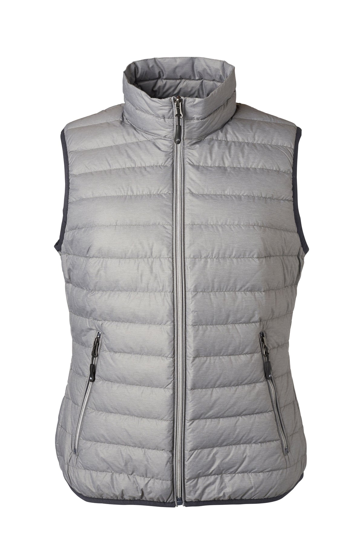 Ladies´ Down Vest - Silver-melange/graphite