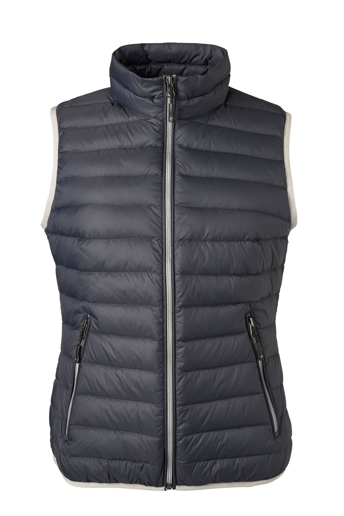 Ladies´ Down Vest - Graphite/Silver