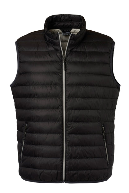 Men´s Down Vest - Black/Silver