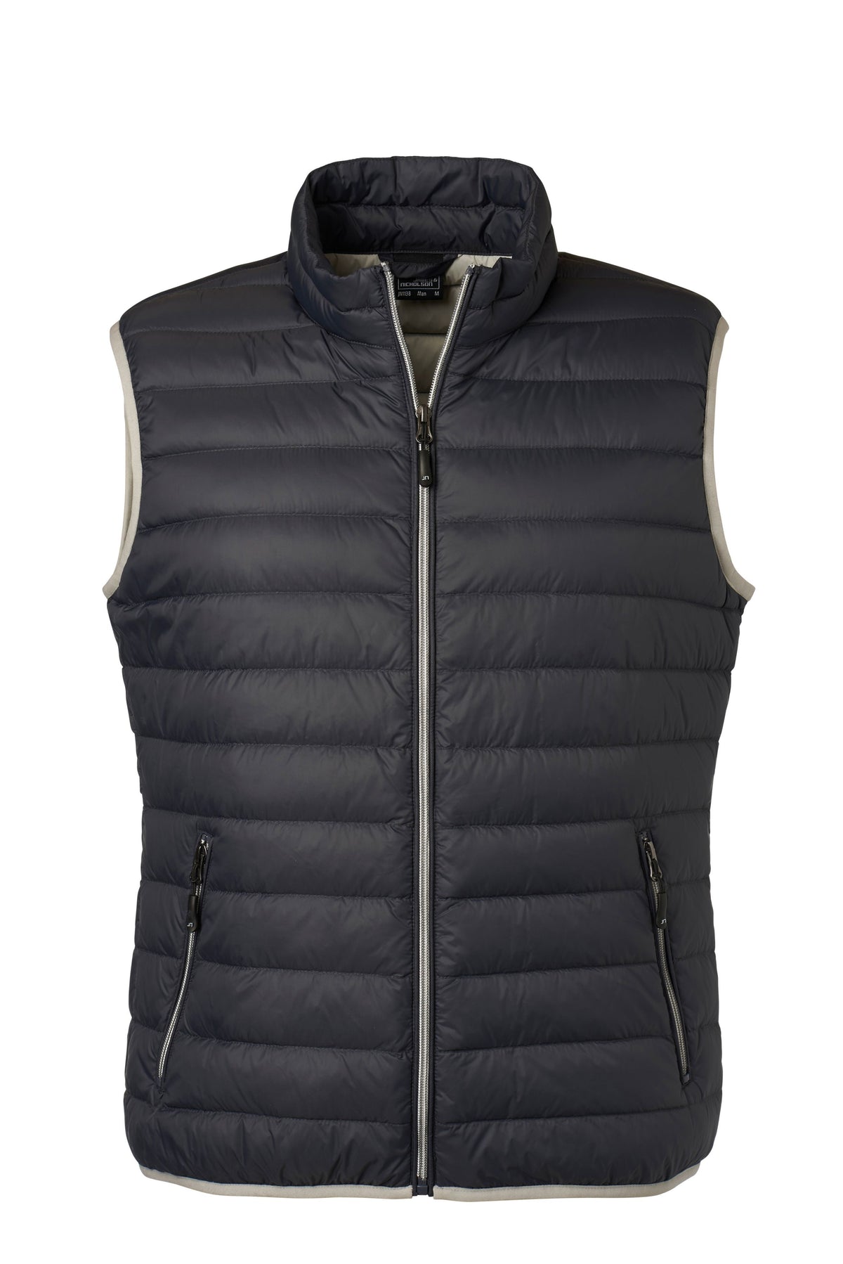 Men´s Down Vest - Graphite/Silver