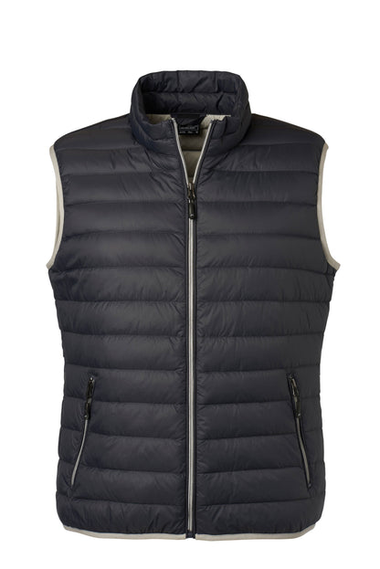 Men´s Down Vest - Graphite/Silver