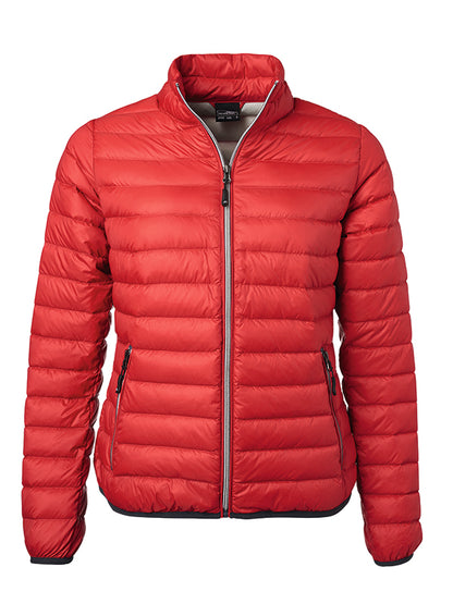 Ladies´ Down Jacket - Red/silver