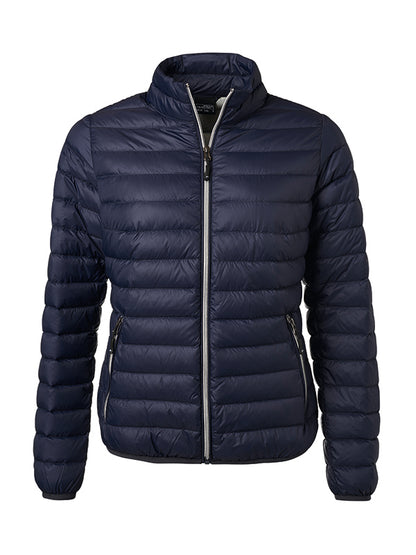 Ladies´ Down Jacket - Navy/Silver