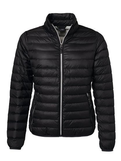 Ladies´ Down Jacket - Black/Silver