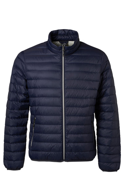 Men´s Down Jacket - Navy/Silver