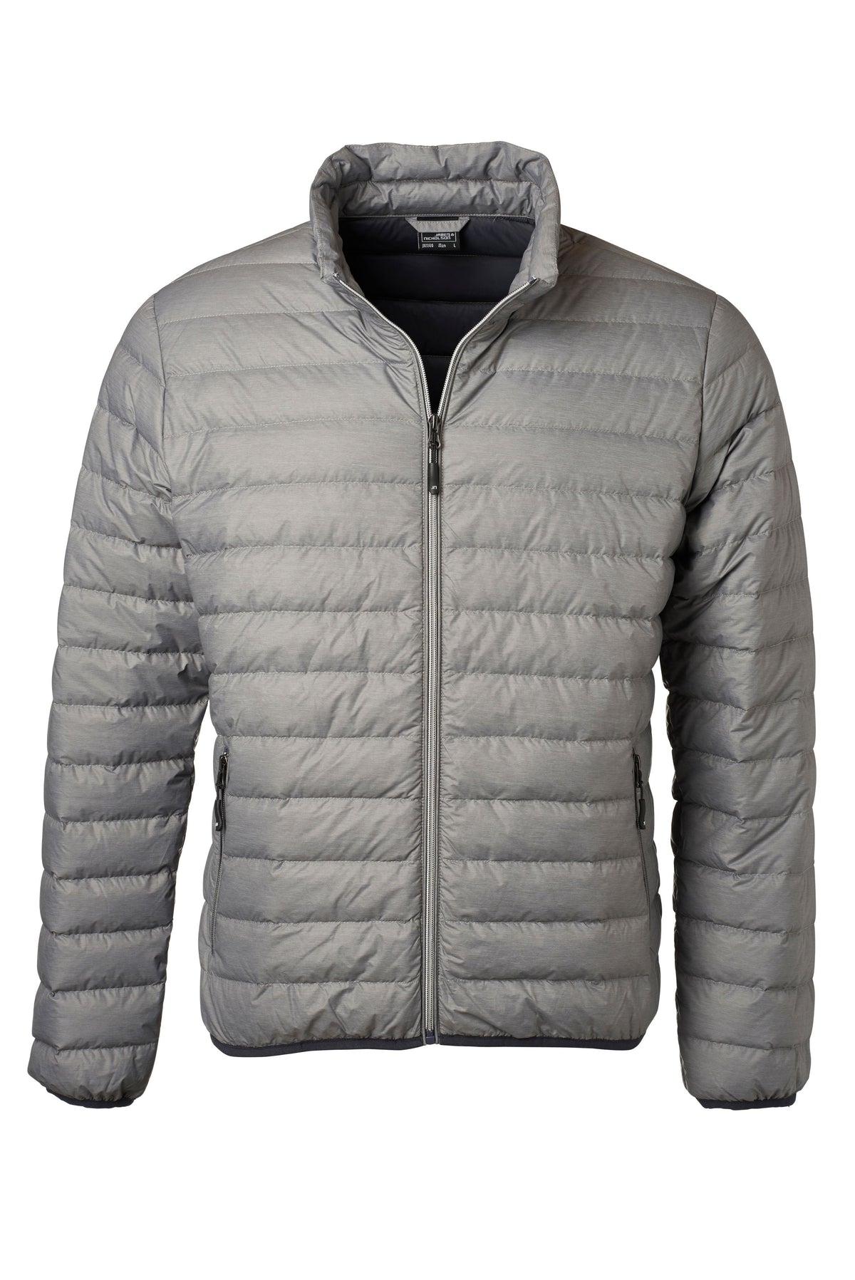 Men´s Down Jacket - Silver-melange/graphite