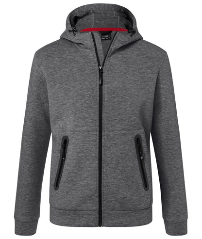 Men´s Hooded Jacket - Dark-Melange