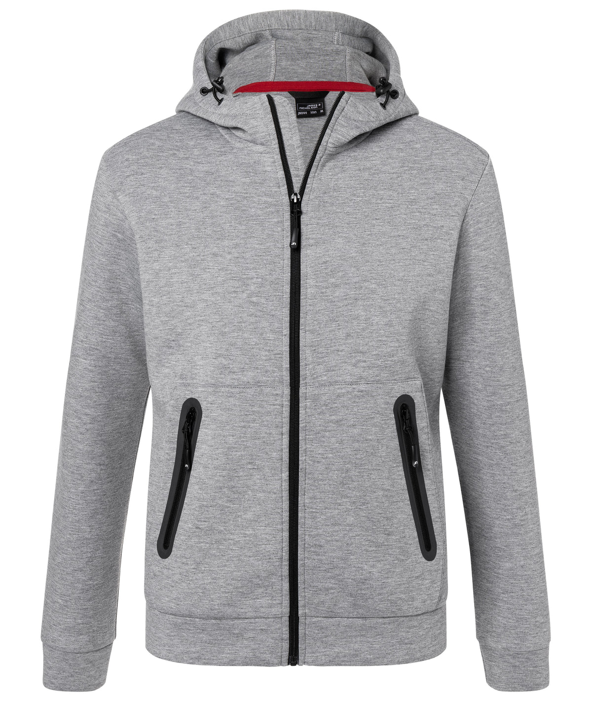 Men´s Hooded Jacket - Light-Melange