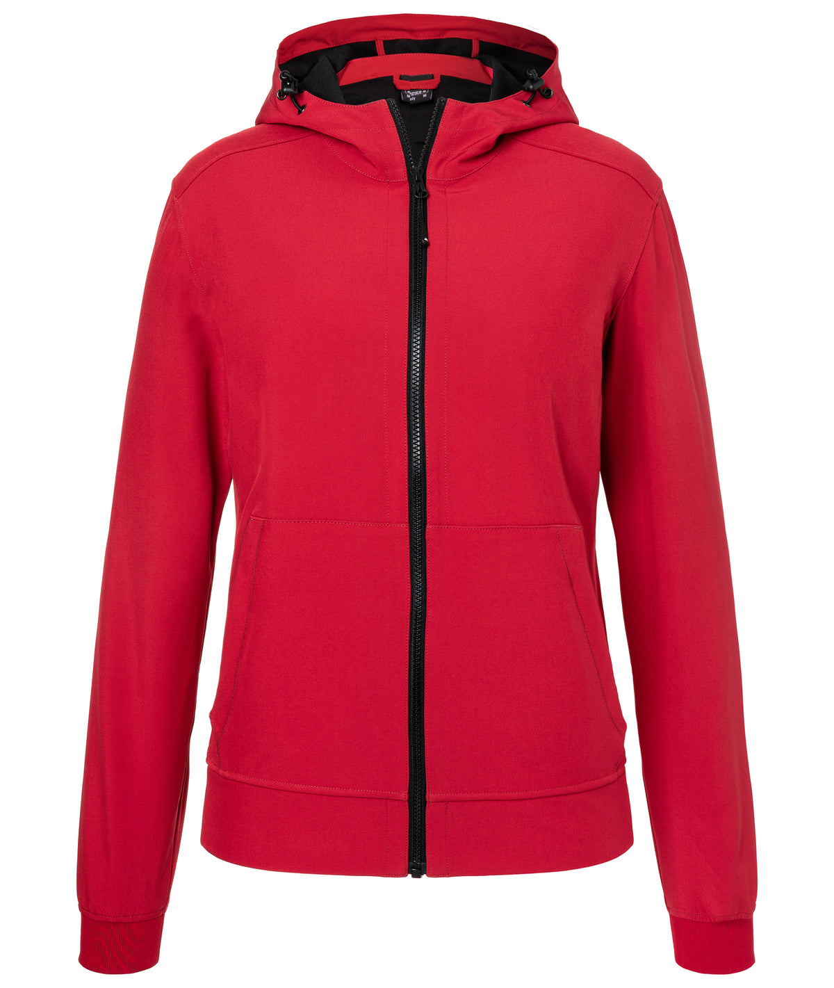 Ladies´ Hooded Softshell Jacke - Red/Black