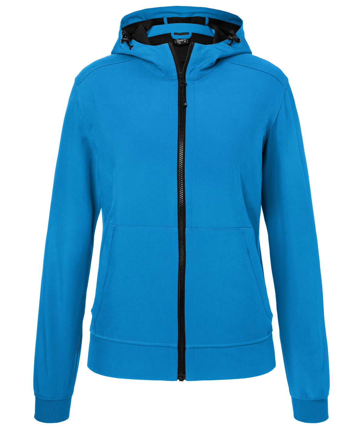 Ladies´ Hooded Softshell Jacke - Blue/Black