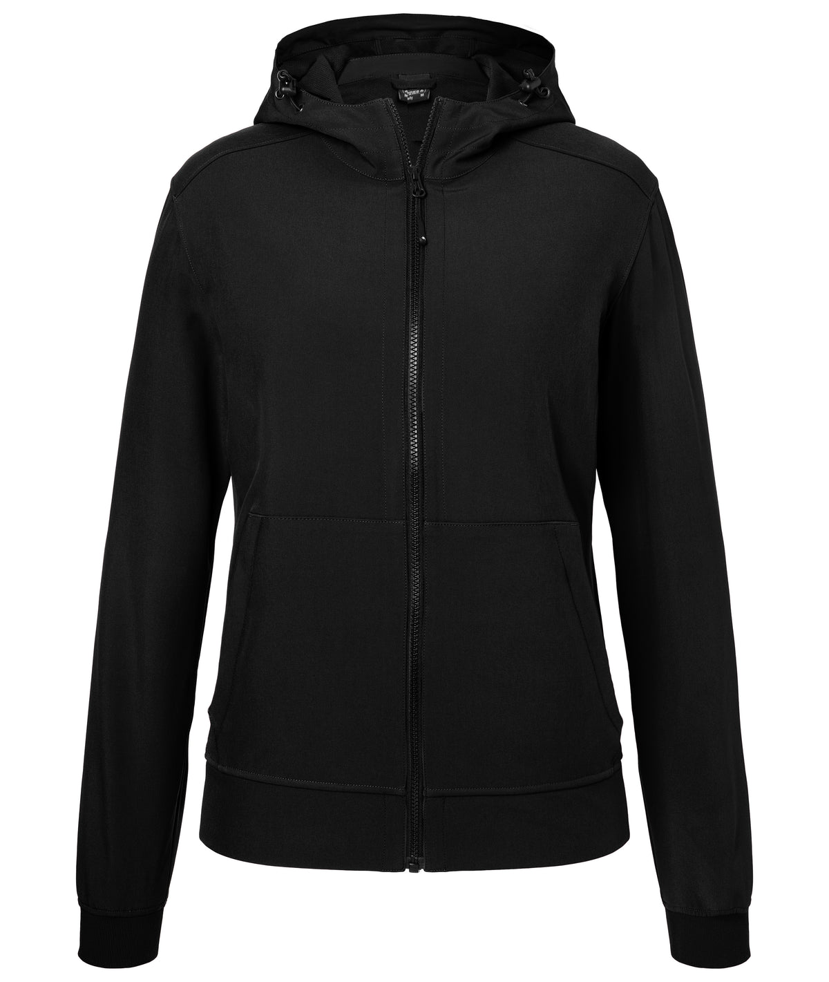 Ladies´ Hooded Softshell Jacke - Black/Black
