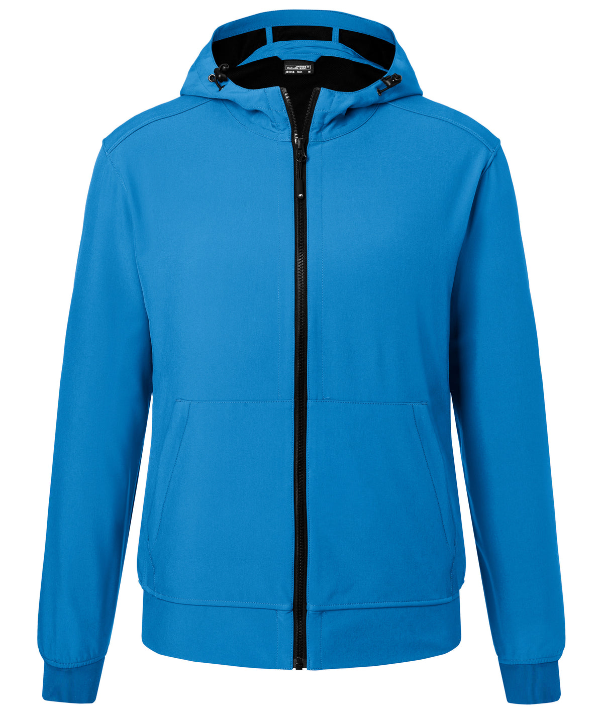 Men´s Hooded Softshell Jacket - Blue/Black