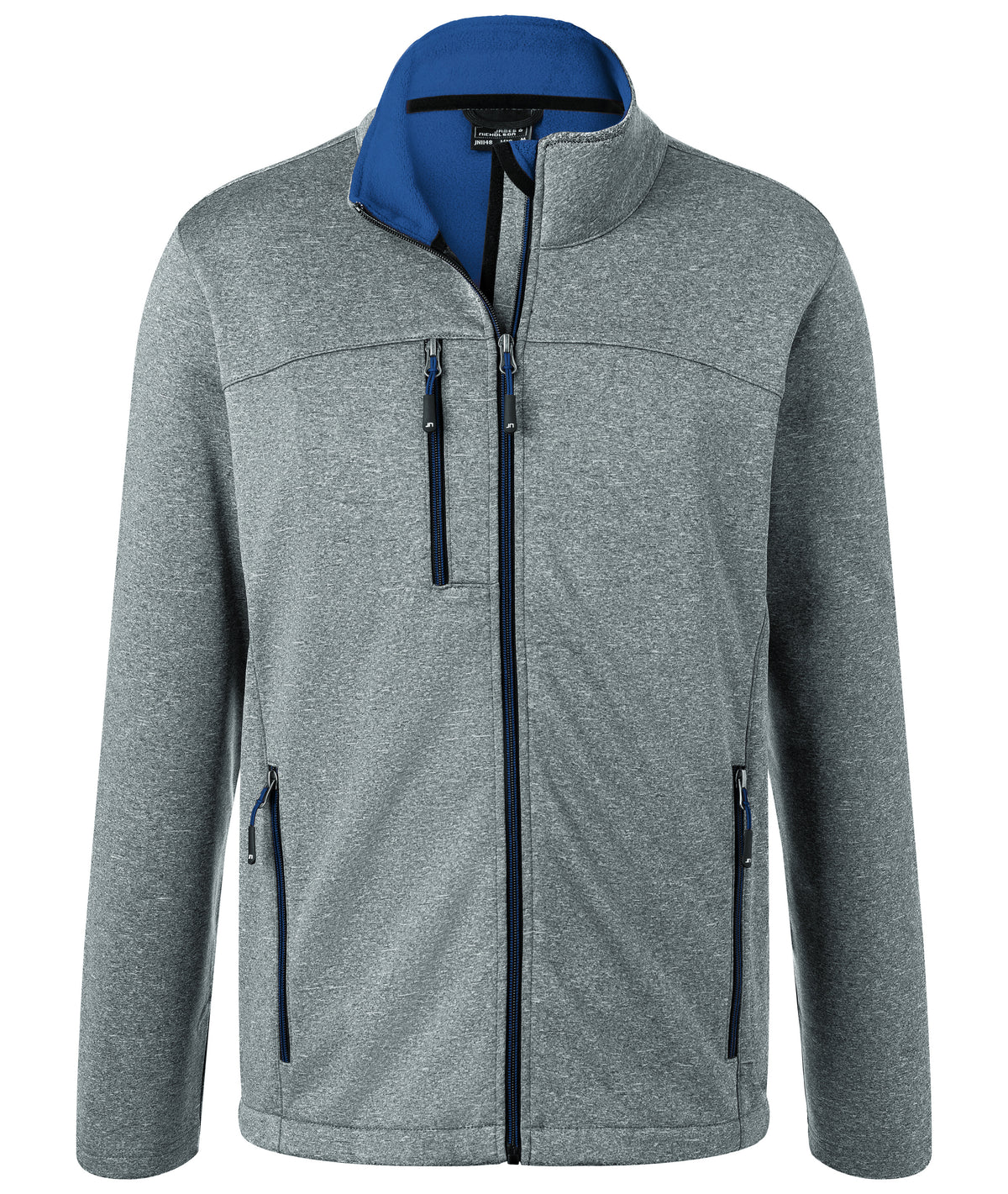 Men´s Softshell Jacket - Dark-melange/Royal