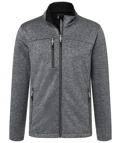 Men´s Softshell Jacket - Dark-melange/Black