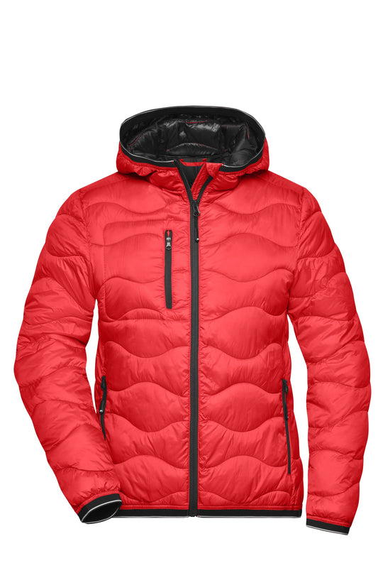 Ladies´ Padded Jacket - Red/Black
