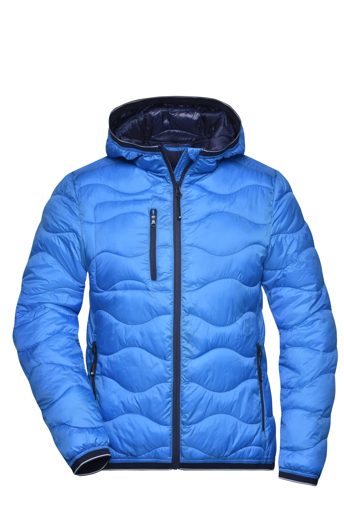Ladies´ Padded Jacket - Blue/Navy