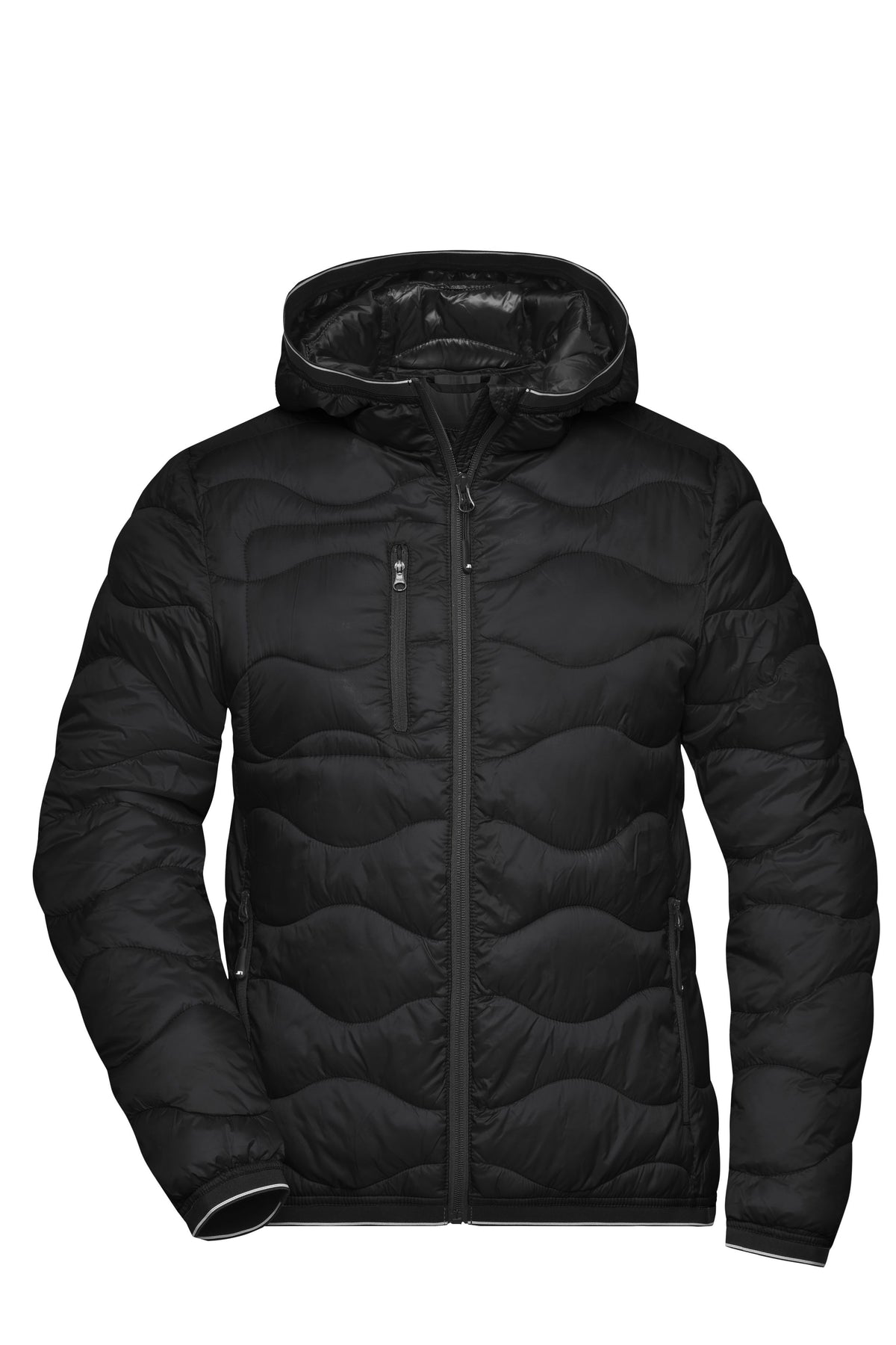 Ladies´ Padded Jacket - Black/Black