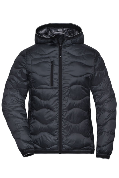 Ladies´ Padded Jacket - Graphite/Camouflage