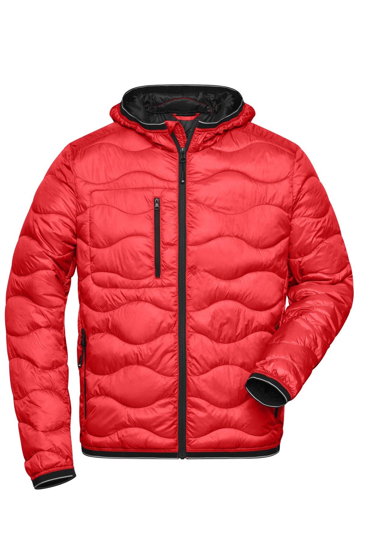 Men´s Padded Jacket - Red/Black