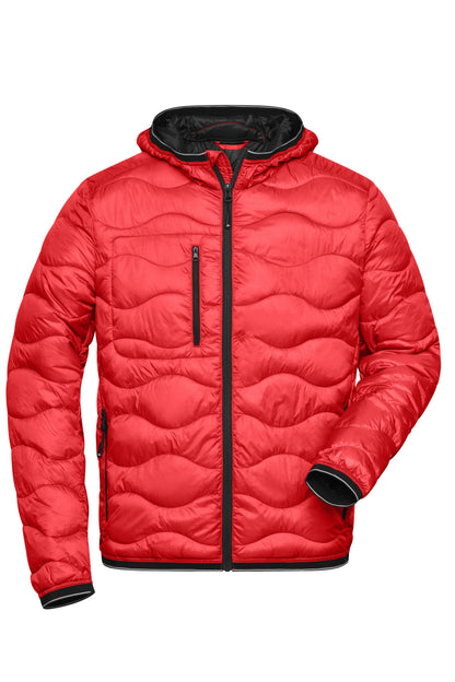 Men´s Padded Jacket - Red/Black