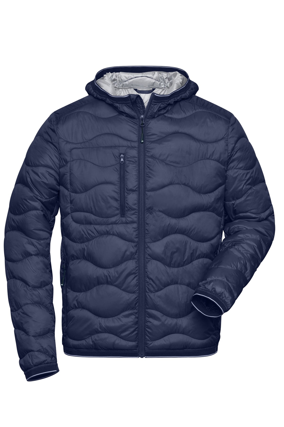 Men´s Padded Jacket - Navy/Silver