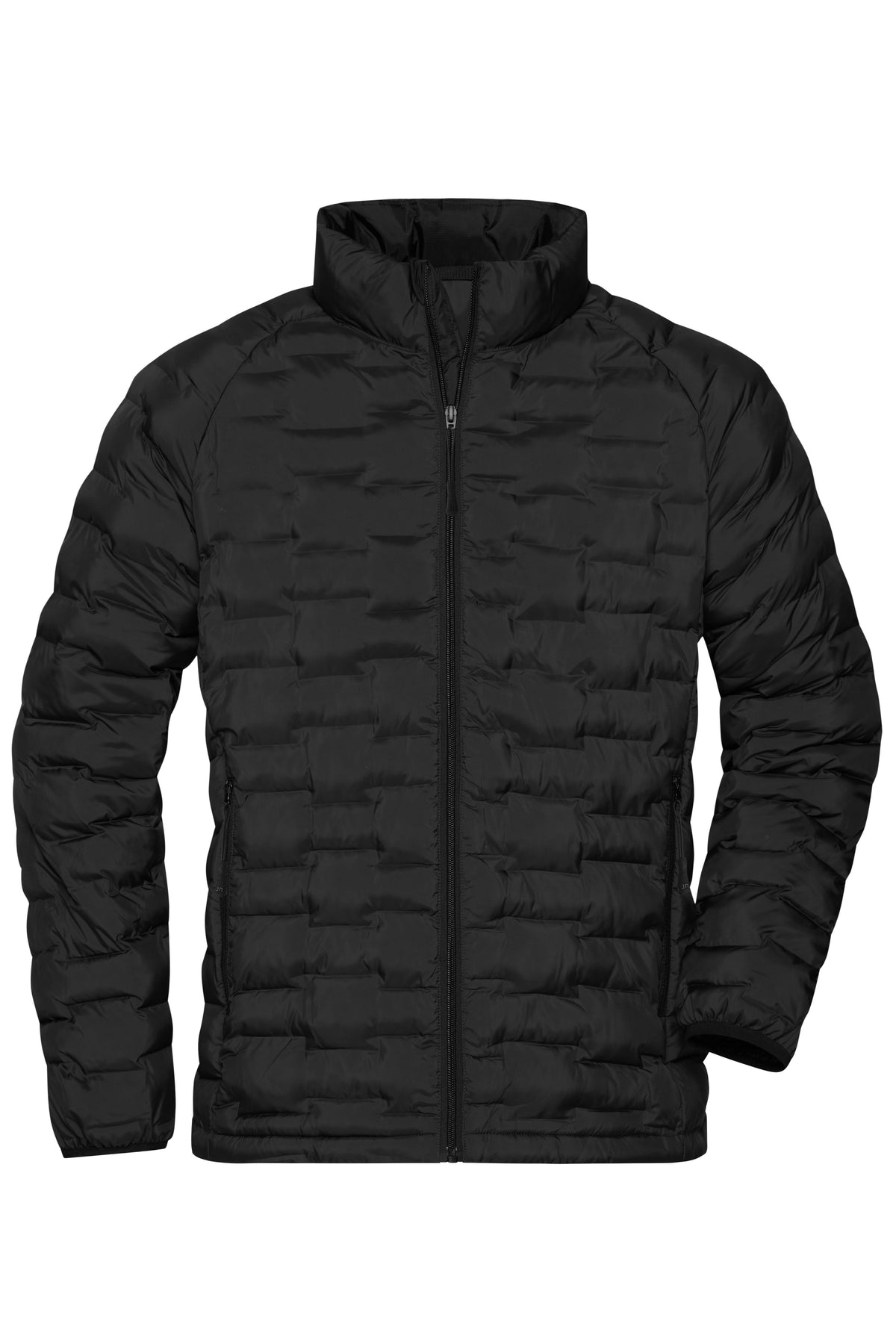 Men´s Modern Padded Jacket - Black-Matt
