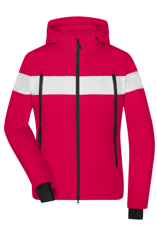 Ladies´ Wintersport Jacket - Light-red/White