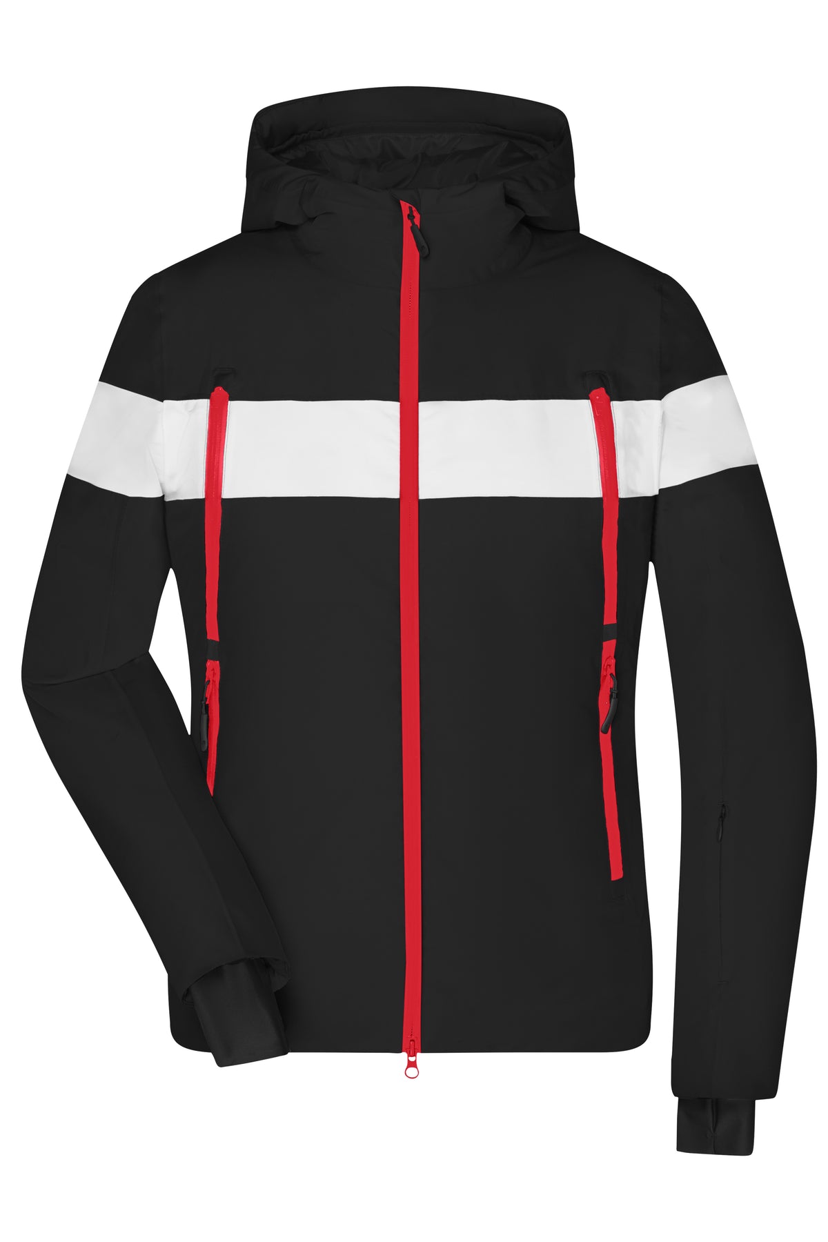 Ladies´ Wintersport Jacket - Black/White