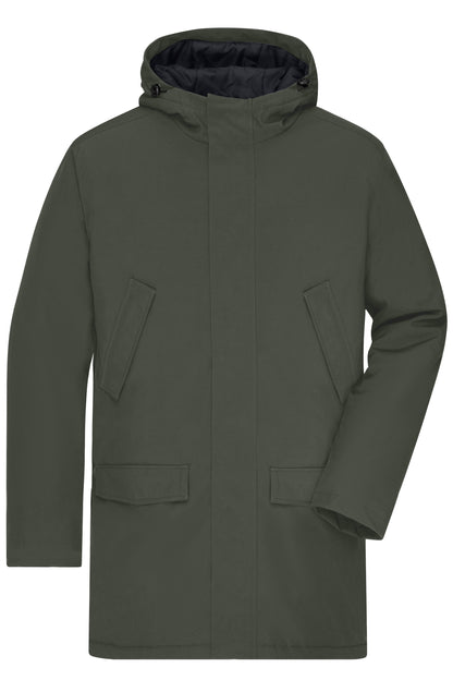Men´s Business Parka - Olive-green