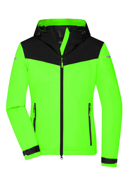 Ladies´ Allweather Jacket - Bright-green/Black