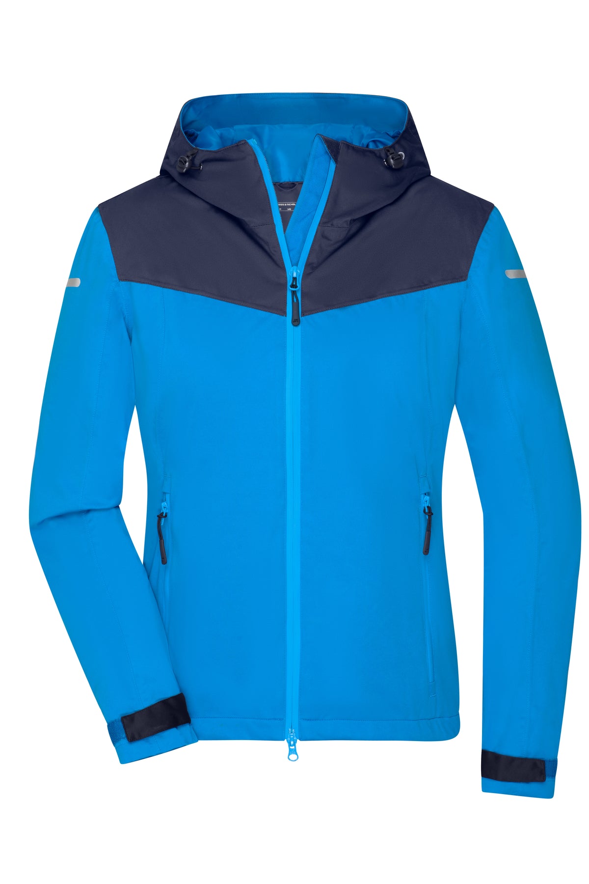 Ladies´ Allweather Jacket - Bright-blue/Navy/Bright-blue