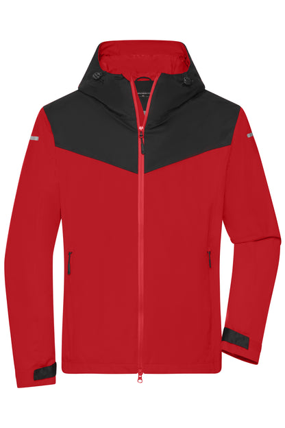 Men´s Allweather Jacket - Light-red/Black/Light-red