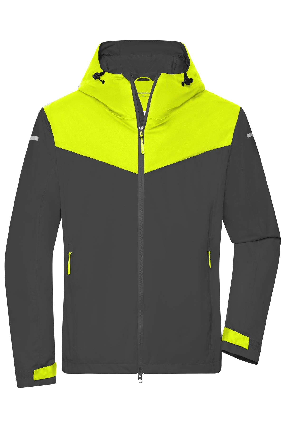 Men´s Allweather Jacket - Carbon/Bright-yellow/Carbon