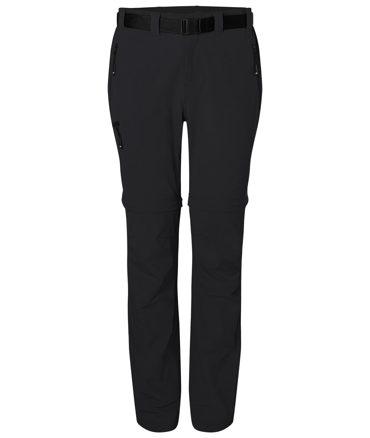 Ladies´ Zip-Off Trekking Pants - Black