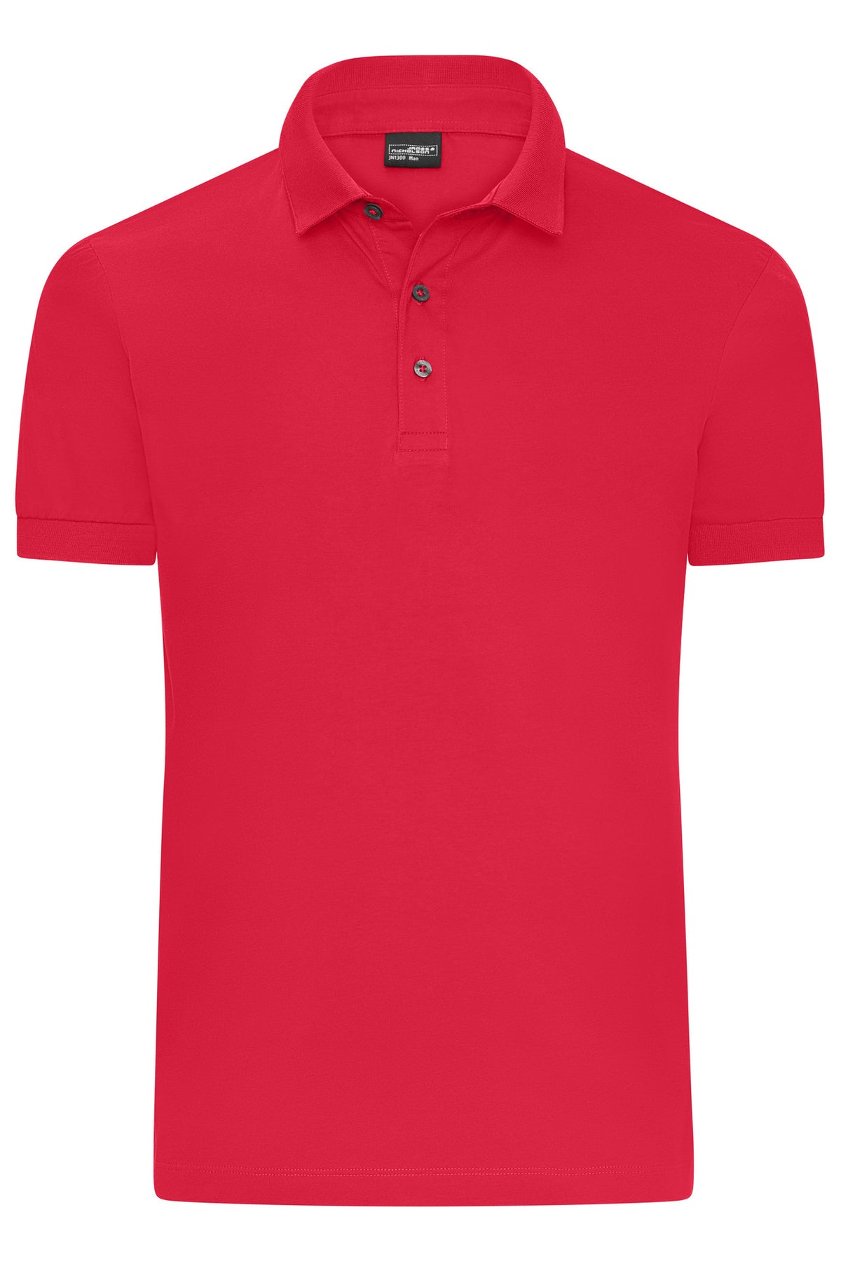 Men´s Mercerised Polo - Light Red