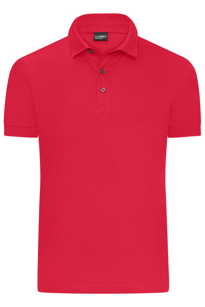 Men´s Mercerised Polo - Light Red