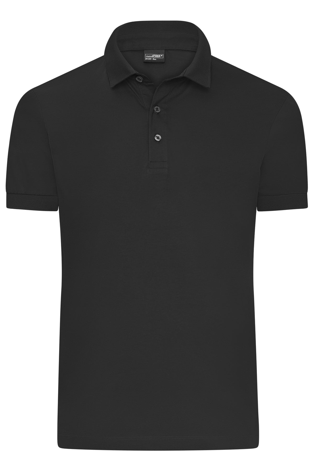 Men´s Mercerised Polo - Black