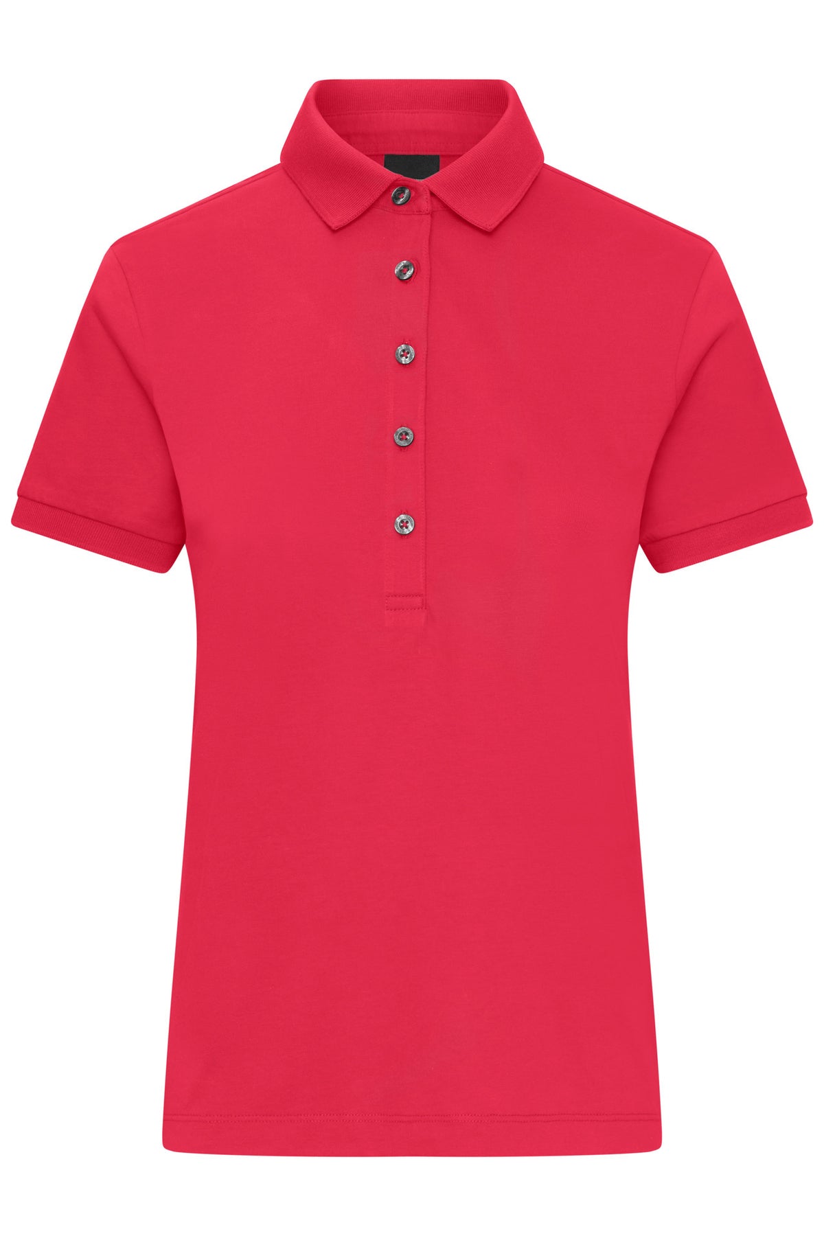 Ladies Mercerised Polo - Light Red