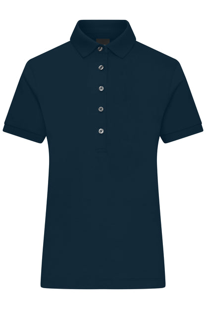 Ladies Mercerised Polo - Navy